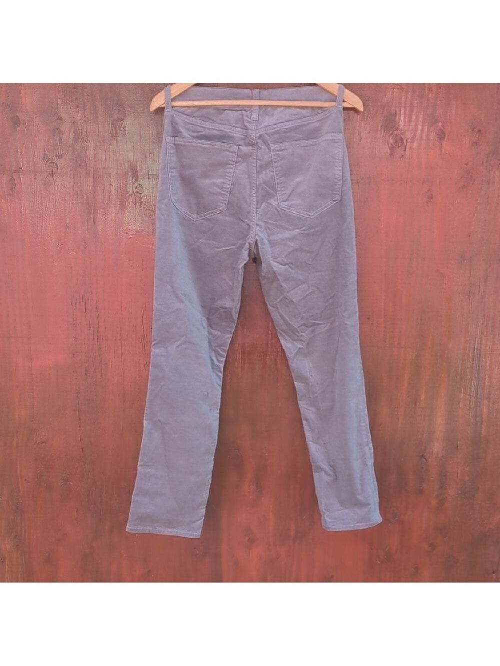 NWOT GAP Gray Corduroy Jeans Straight Leg, Size‎ 28 - Picture 4 of 11